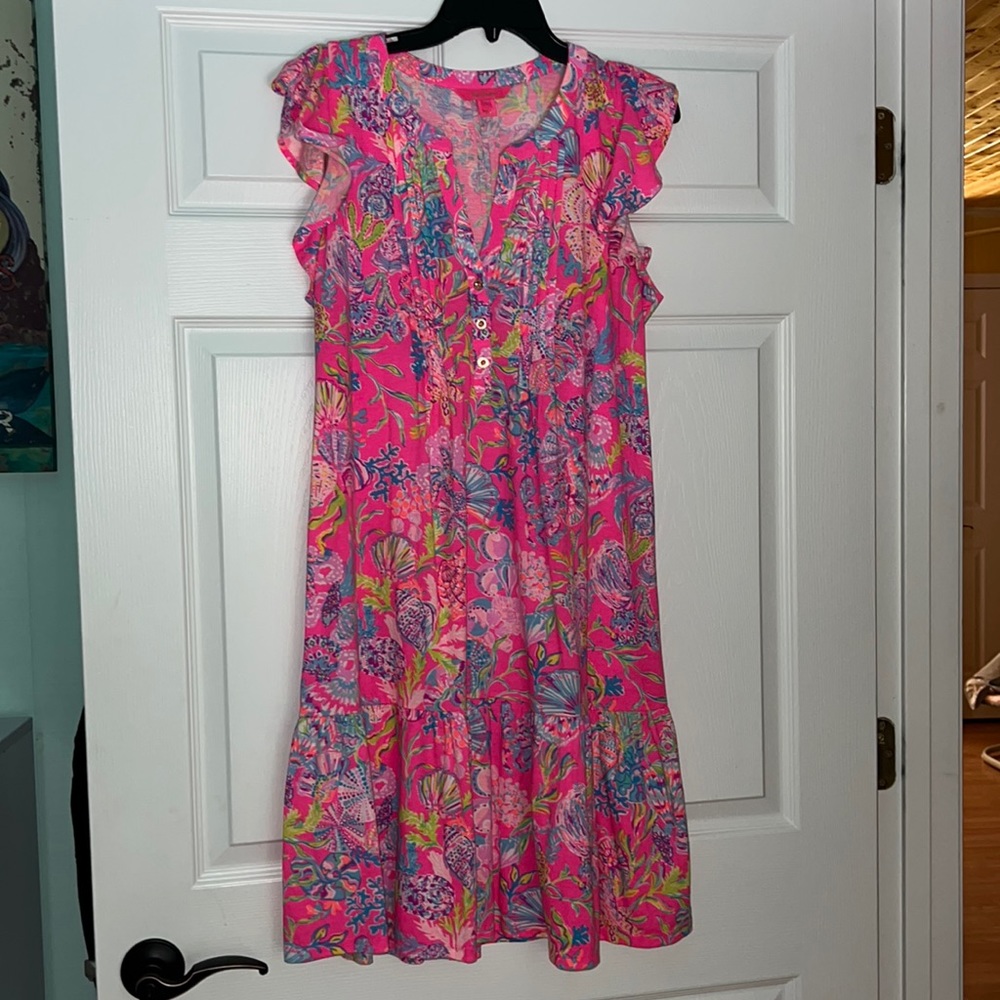 Lilly Pulitzer button dress